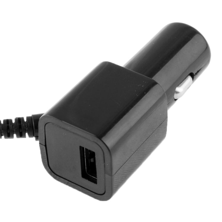Micro USB V3.0 Coiled Cable Car Charger for Galaxy Note III / N9000, Cable Length: 40cm (can be extended up to 120cm),