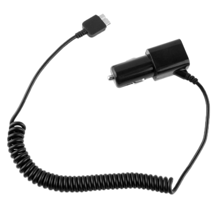 Micro USB V3.0 Coiled Cable Car Charger for Galaxy Note III / N9000, Cable Length: 40cm (can be extended up to 120cm),