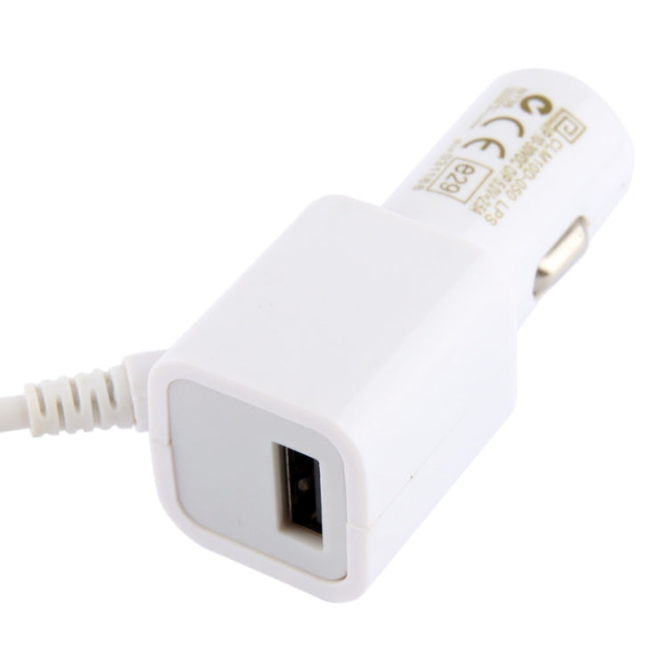 Micro USB V3.0 Coiled Cable Car Charger for Galaxy Note III / N9000, Cable Length: 40cm (can be extended up to 120cm),