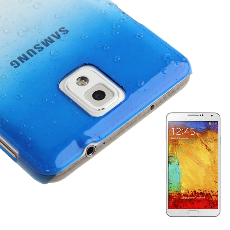 Gradient Raindrop Effect Crystal Protective Case for Galaxy Note III / N9000