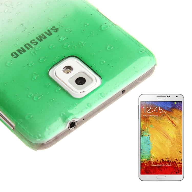 Gradient Raindrop Effect Crystal Protective Case for Galaxy Note III / N9000