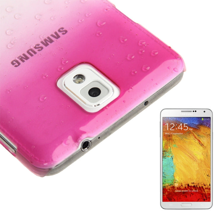 Gradient Raindrop Effect Crystal Protective Case for Galaxy Note III / N9000
