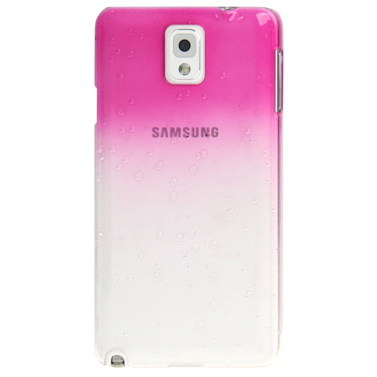 Gradient Raindrop Effect Crystal Protective Case for Galaxy Note III / N9000