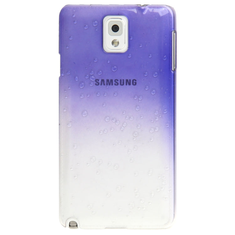 Gradient Raindrop Effect Crystal Protective Case for Galaxy Note III / N9000