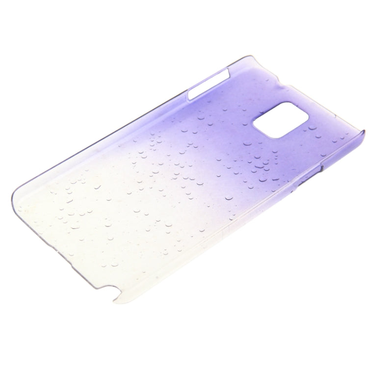 Gradient Raindrop Effect Crystal Protective Case for Galaxy Note III / N9000