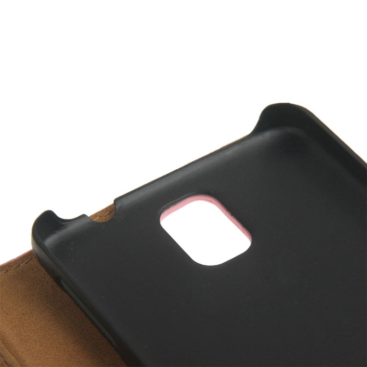 Horizontal Flip Leather Case with Credit Card Slot & Holder for Galaxy Note III / N9000 (White)