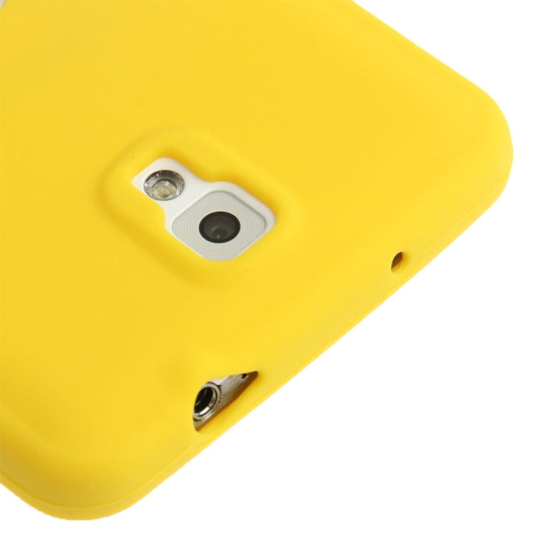Hollow Dot Silicone Case for Galaxy Note III / N9000(Yellow)