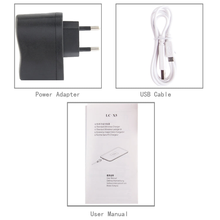 Qi Standard Ultra Slim Wireless Charger Mat / Wireless Charging Transmitter, For iPhone 8 / 8 Plus / X &  Galaxy S6 / Note III / N9000,Nokia Lumia 920 / Lumia 820 / LG Nexus 4 / HTC 8X / Droid DNA / Galaxy S III / Samsung Note II / Galaxy S IV / i9500