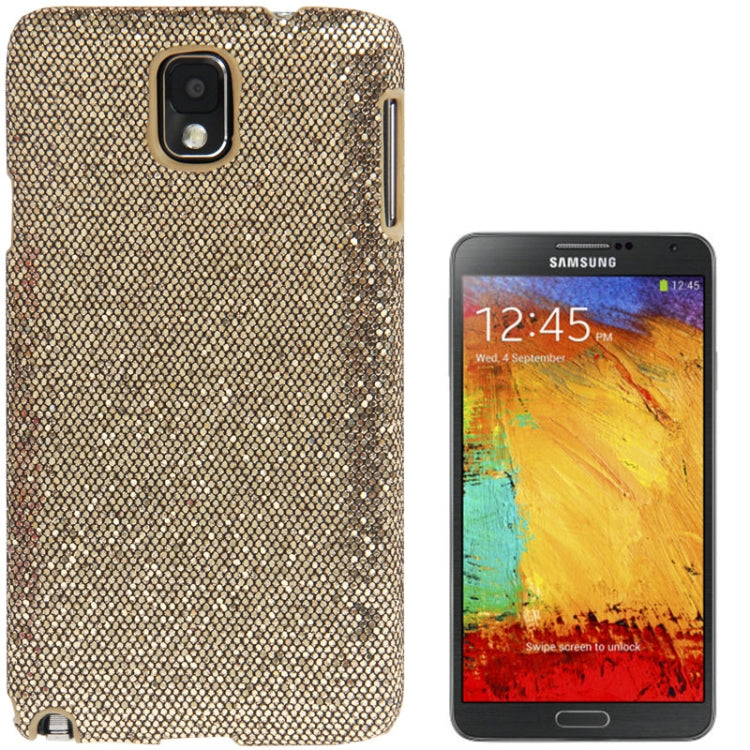 Glitter Powder Skinning Plastic Case for Galaxy Note III / N9000