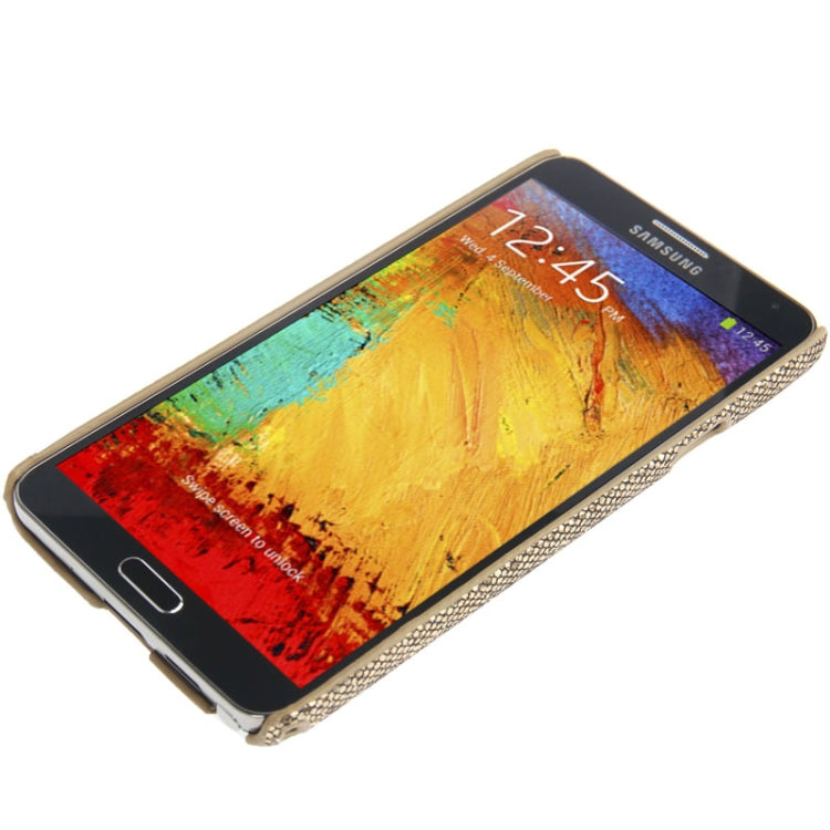 Glitter Powder Skinning Plastic Case for Galaxy Note III / N9000