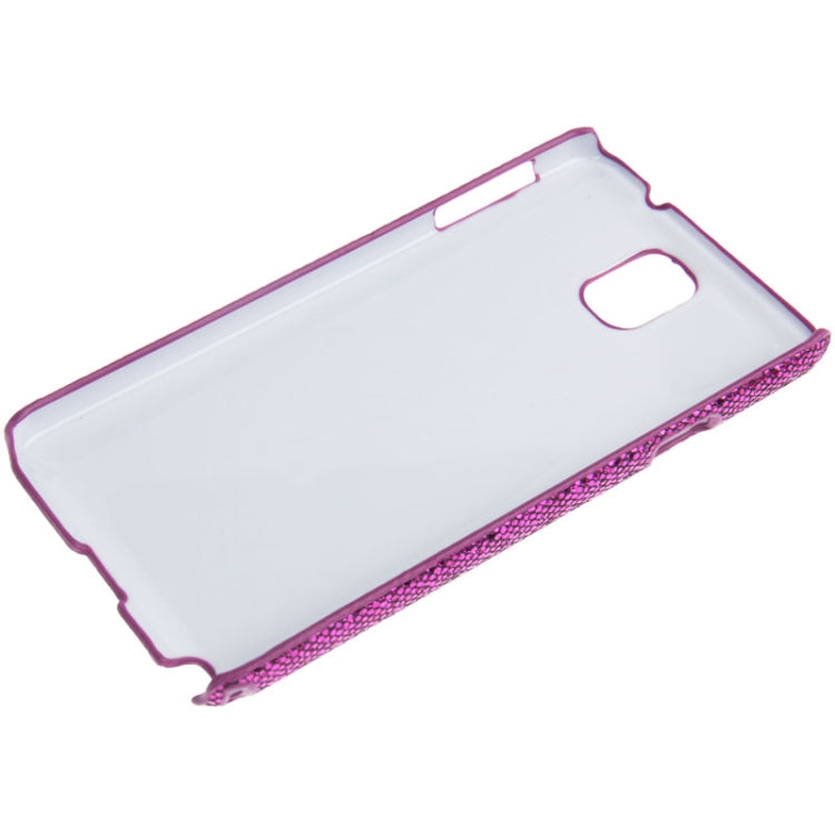 Glitter Powder Skinning Plastic Case for Galaxy Note III / N9000