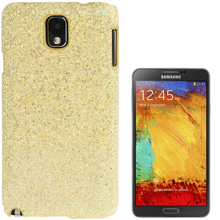 Glitter Powder Skinning Plastic Case for Galaxy Note III / N9000