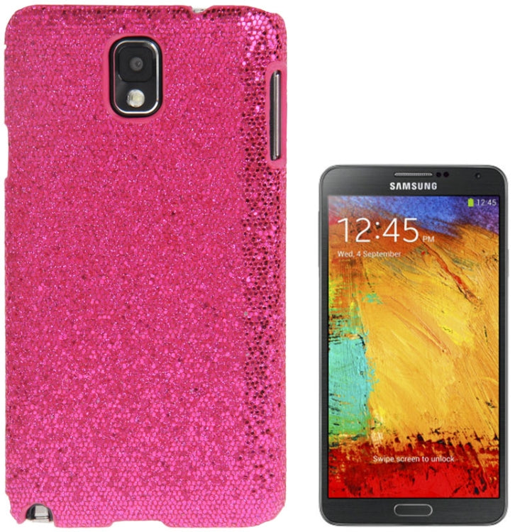 Glitter Powder Skinning Plastic Case for Galaxy Note III / N9000