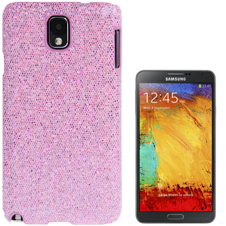 Glitter Powder Skinning Plastic Case for Galaxy Note III / N9000