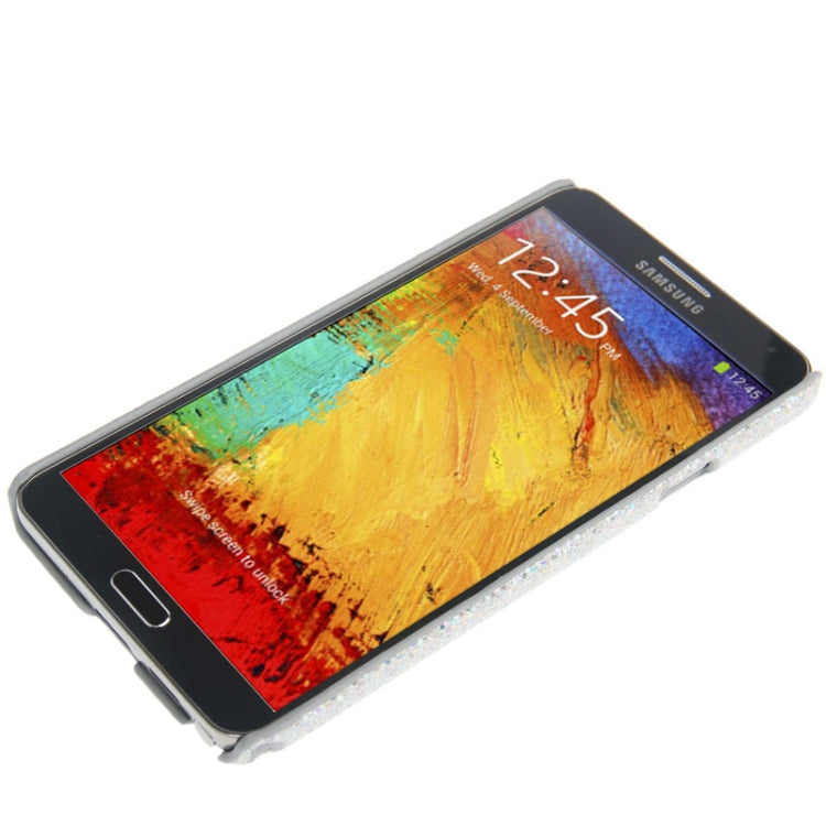 Glitter Powder Skinning Plastic Case for Galaxy Note III / N9000