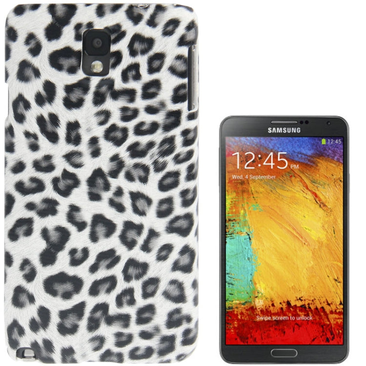 Leopard Pattern Skinning Plastic Case for Galaxy Note III / N9000