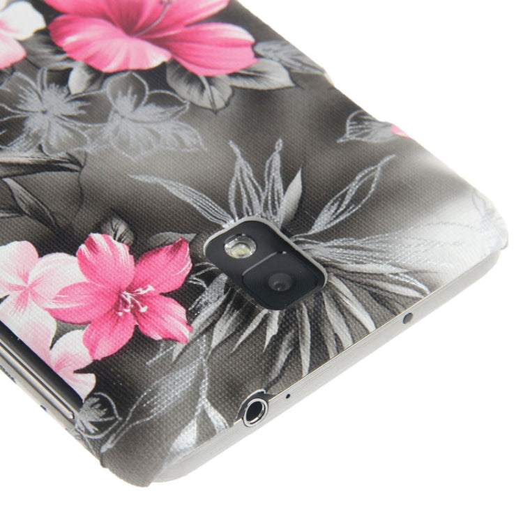Palace Flower Pattern Skinning Plastic Case for Galaxy Note III / N9000