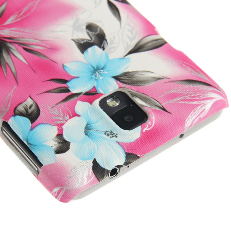 Palace Flower Pattern Skinning Plastic Case for Galaxy Note III / N9000