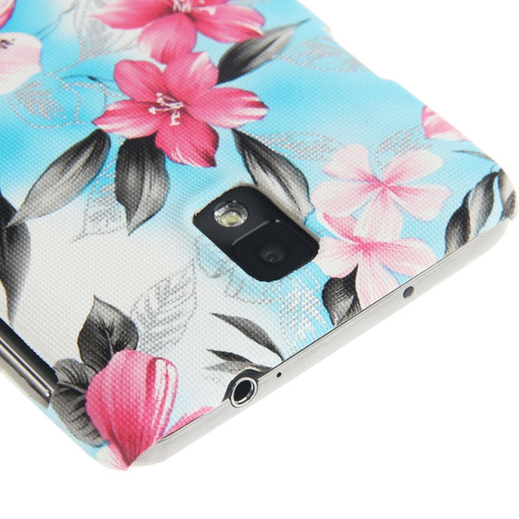 Palace Flower Pattern Skinning Plastic Case for Galaxy Note III / N9000