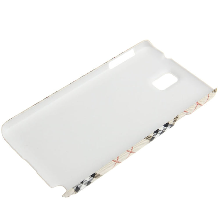Plaid Pattern Skinning Plastic Case for Galaxy Note III / N9000