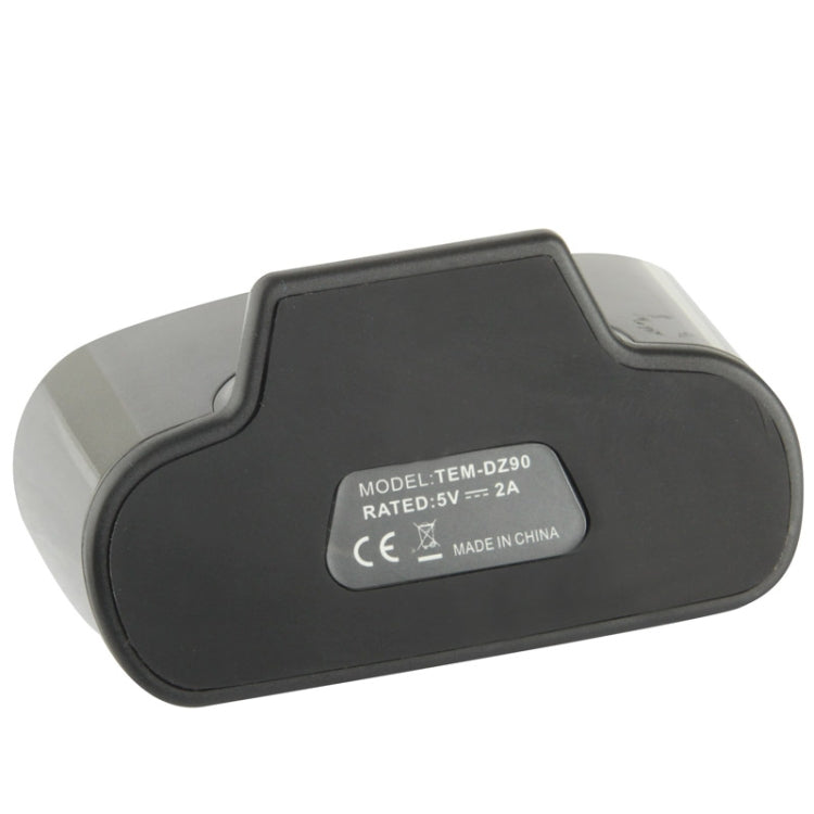 3 in 1 (Data Sync + Phone Charger + Extra Battery Charger) USB Charging Cradle for Galaxy S IV mini / i9190(Black)