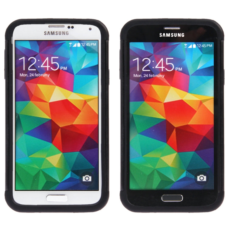 Honeycomb Texture Plastic + Silicone Combination Case for Galaxy S5 / G900