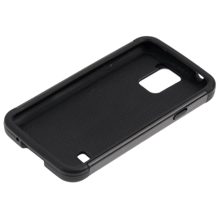Honeycomb Texture Plastic + Silicone Combination Case for Galaxy S5 / G900