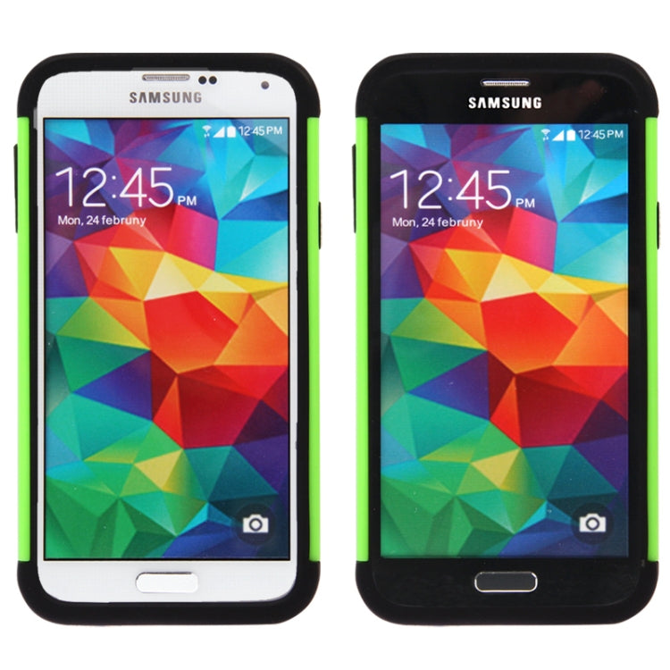 Honeycomb Texture Plastic + Silicone Combination Case for Galaxy S5 / G900