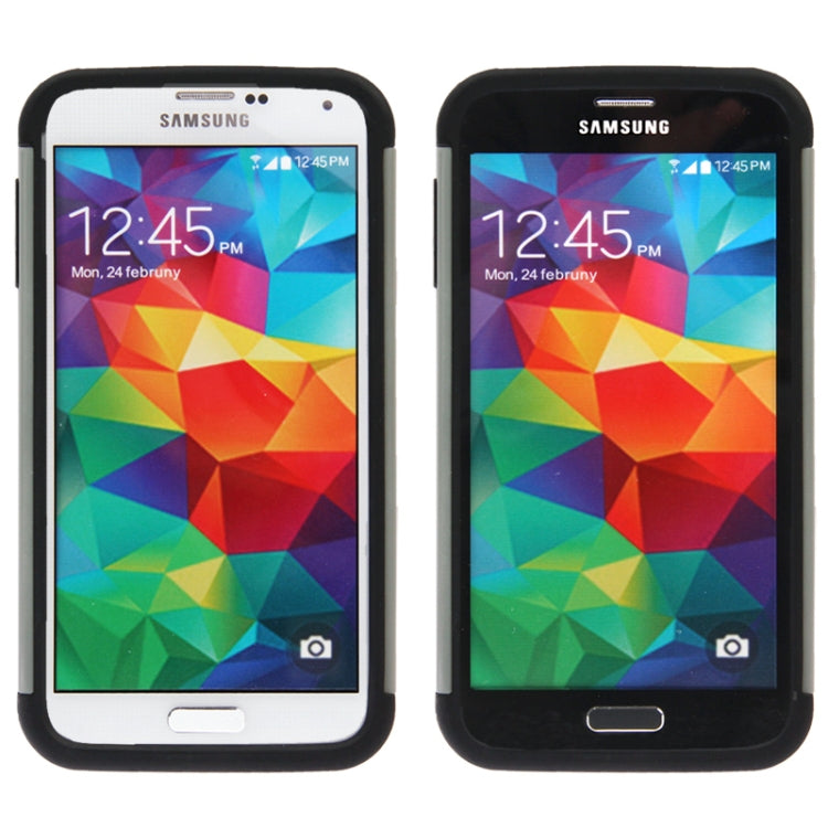 Honeycomb Texture Plastic + Silicone Combination Case for Galaxy S5 / G900