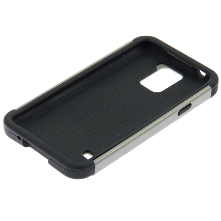 Honeycomb Texture Plastic + Silicone Combination Case for Galaxy S5 / G900
