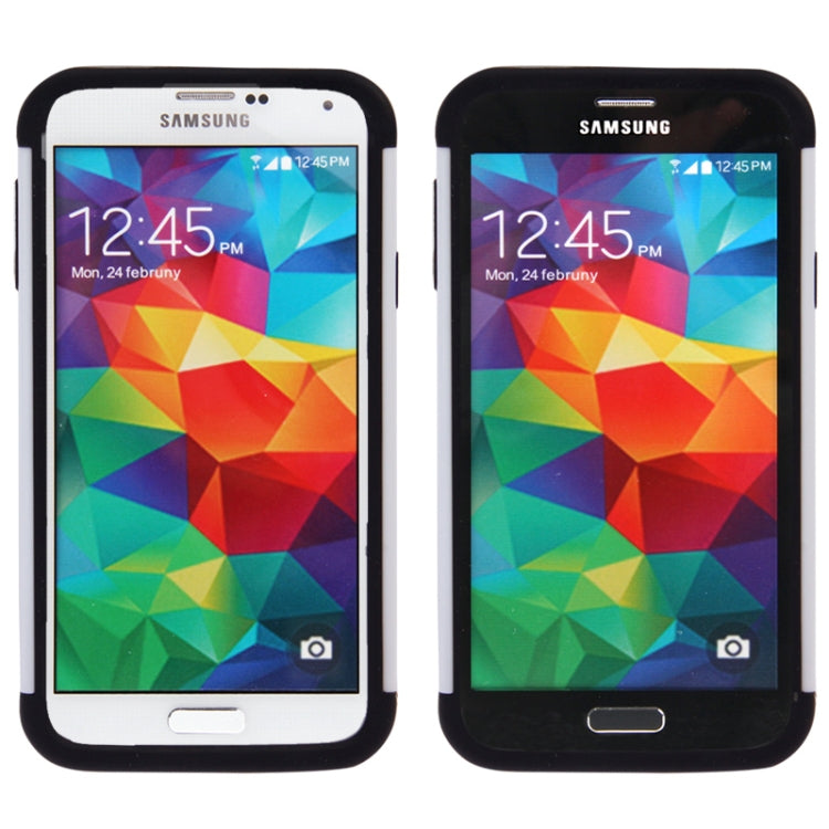 Honeycomb Texture Plastic + Silicone Combination Case for Galaxy S5 / G900