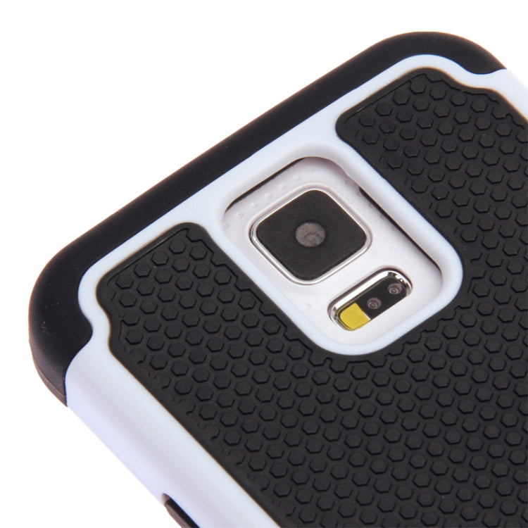 Honeycomb Texture Plastic + Silicone Combination Case for Galaxy S5 / G900