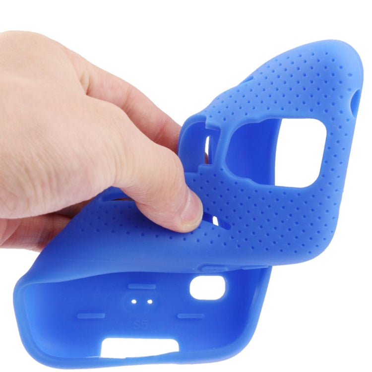 Plastic + Silicone Combination Case with Holder for Galaxy S5 / G900