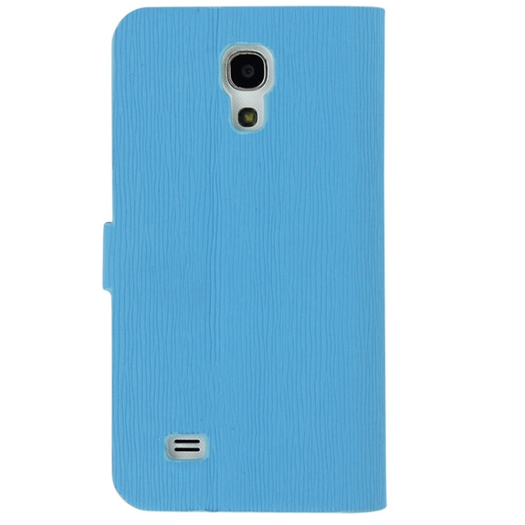 Toothpick Texture Horizontal Flip Leather Case with Call Display ID & Holder for Galaxy S IV mini / i9190