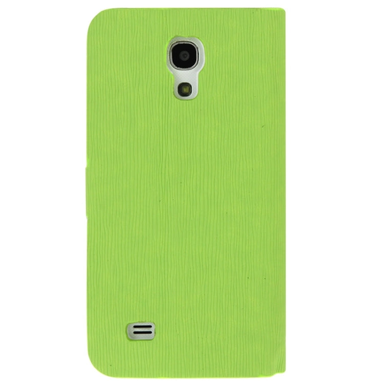 Toothpick Texture Horizontal Flip Leather Case with Call Display ID & Holder for Galaxy S IV mini / i9190