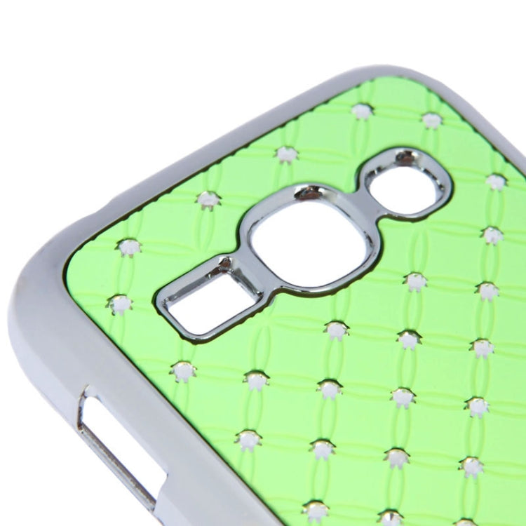 Luxury Bling Diamond Plating Skinning Plastic Case for Galaxy Ace 3 / S7272
