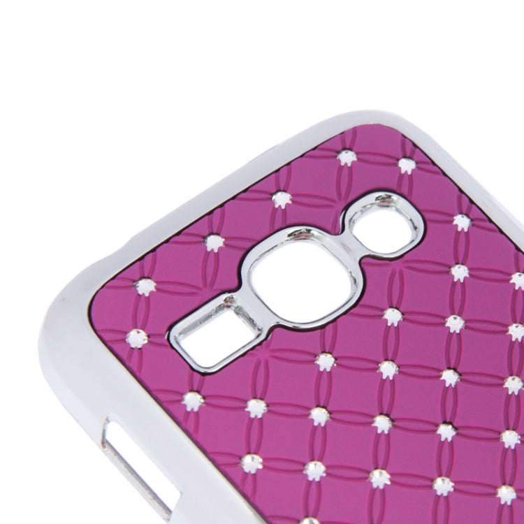 Luxury Bling Diamond Plating Skinning Plastic Case for Galaxy Ace 3 / S7272