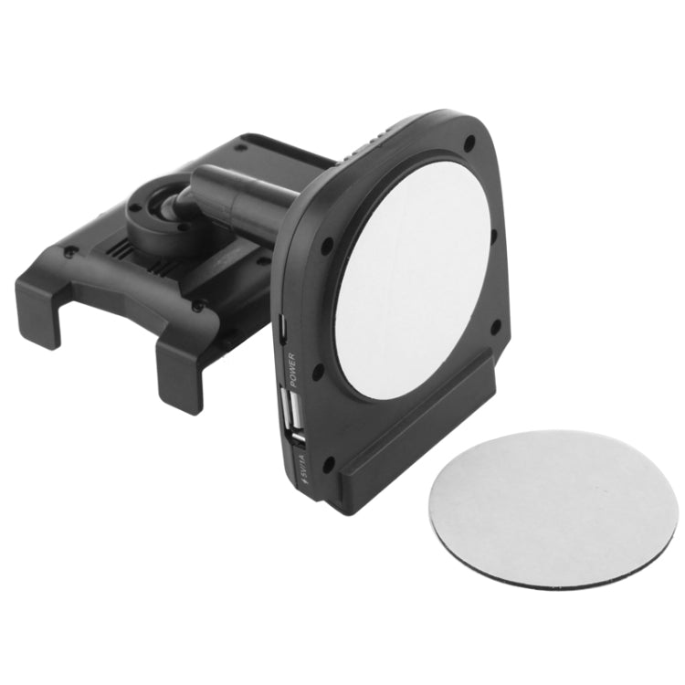 Smart Stand, Support Charge / Handsfree / FM Transmitter / TF Card / 360 Degree Rotation, Width: 56-84mm, For iPhone, Galaxy, Huawei, Xiaomi, Lenovo, Sony, LG, HTC and Other Smartphones(Black)