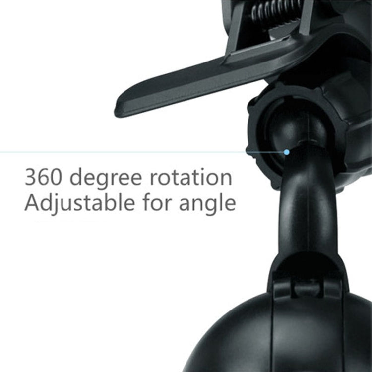 Universal 360 Degrees Rotation Suction Cup Car Holder, For iPhone, Galaxy, Huawei, Xiaomi, Google, Sony and other Smartphones(Black)