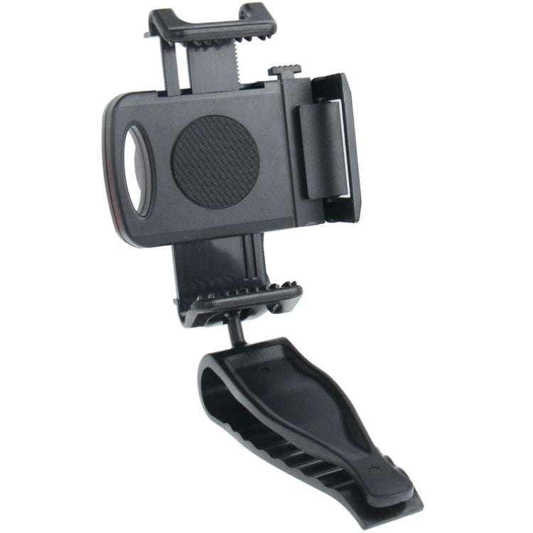 Universal 360 Degrees Rotation Clamp Car Holder, For iPhone, Galaxy, Huawei, Xiaomi, Google, Sony and other Smartphones(Black)