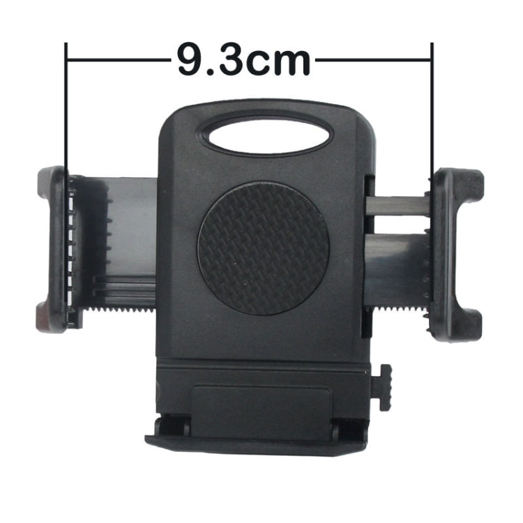 Universal 360 Degrees Rotation Clamp Car Holder, For iPhone, Galaxy, Huawei, Xiaomi, Google, Sony and other Smartphones(Black)