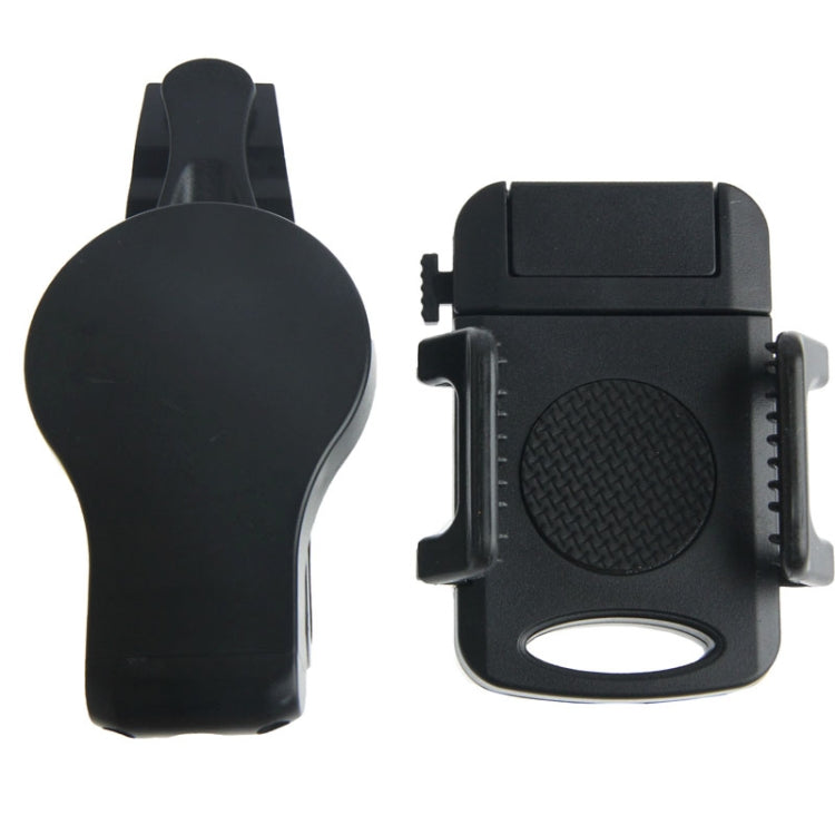 Universal 360 Degrees Rotation Clamp Car Holder, For iPhone, Galaxy, Huawei, Xiaomi, Google, Sony and other Smartphones(Black)