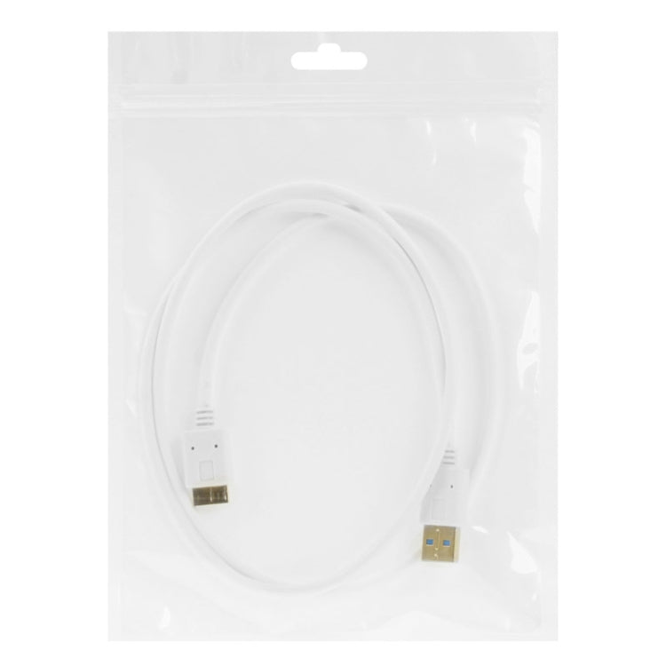 1m Micro USB 3.0 to USB 3.0 Data Cable, For Galaxy Note III / N9000(White)