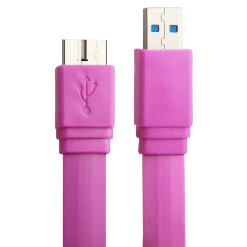 Noodle Style USB 3.0 Data Transfer / Charge Sync Cable for Galaxy Note III / N9000, Length: 1m