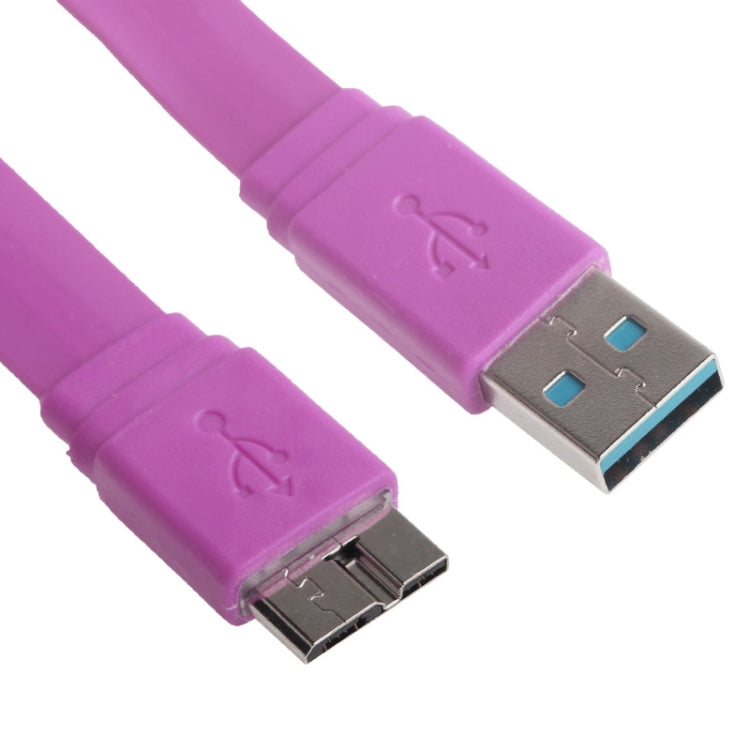 Noodle Style USB 3.0 Data Transfer / Charge Sync Cable for Galaxy Note III / N9000, Length: 1m