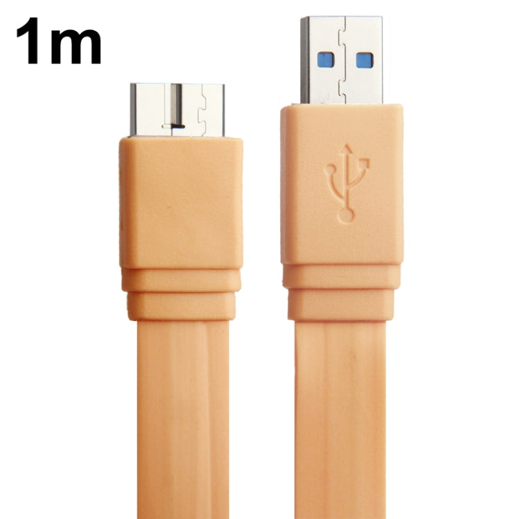 Noodle Style USB 3.0 Data Transfer / Charge Sync Cable for Galaxy Note III / N9000, Length: 1m