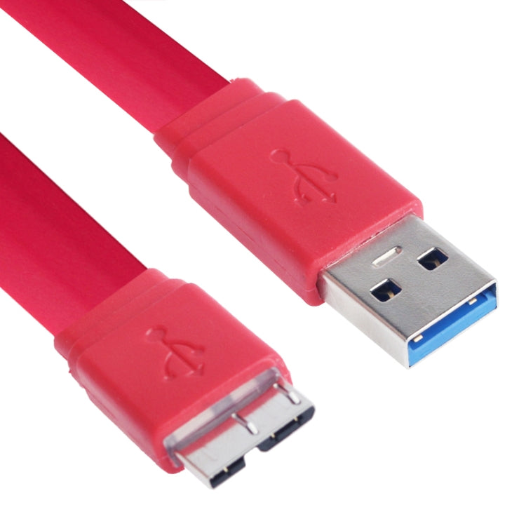Noodle Style USB 3.0 Data Transfer / Charge Sync Cable for Galaxy Note III / N9000, Length: 1m