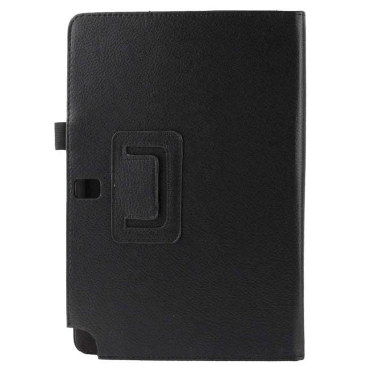 Litchi Texture Leather Case with Holder for Galaxy Note 10.1