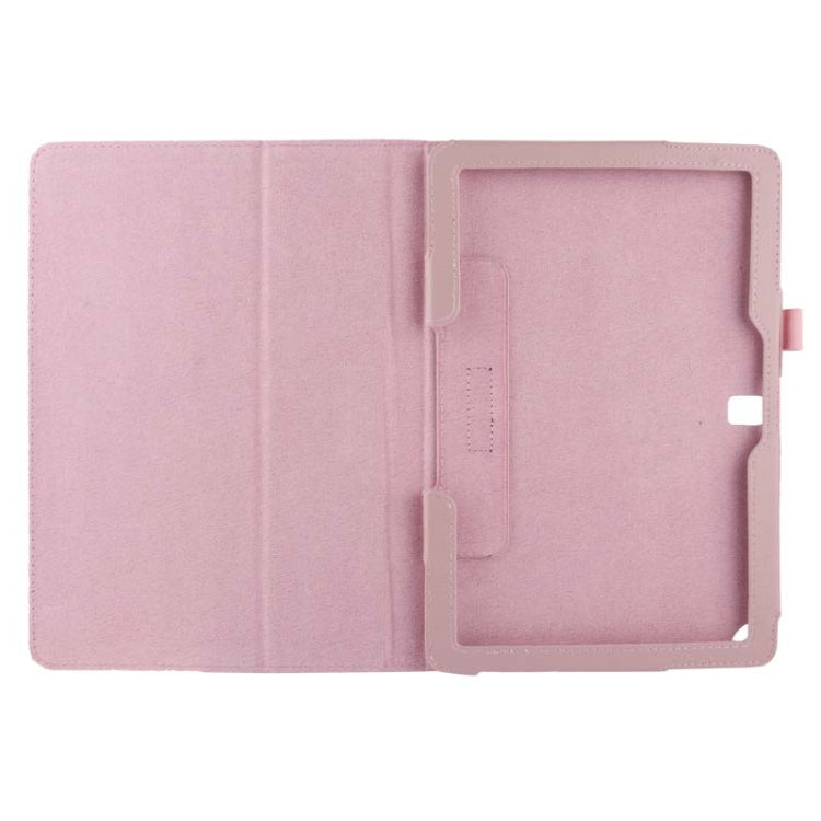 Litchi Texture Leather Case with Holder for Galaxy Note 10.1