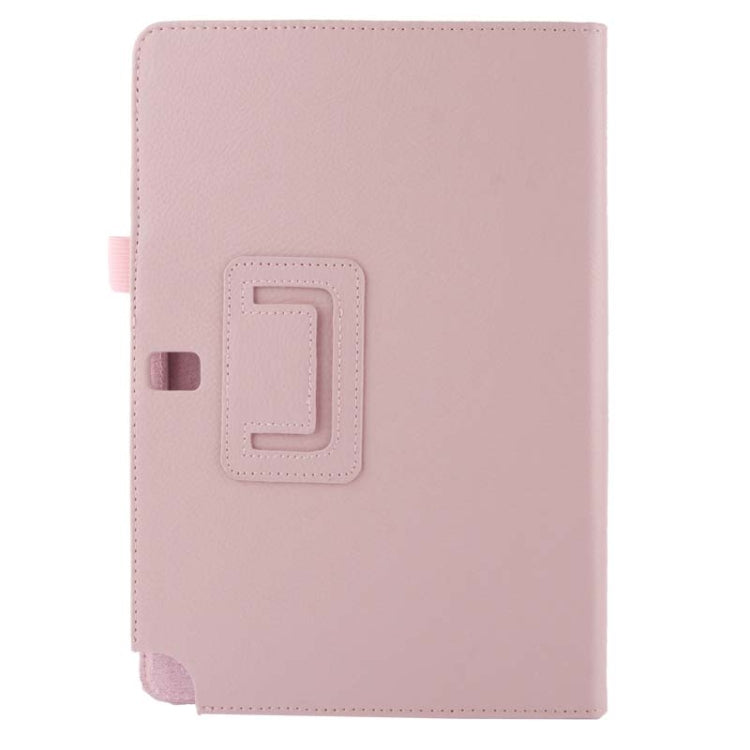 Litchi Texture Leather Case with Holder for Galaxy Note 10.1